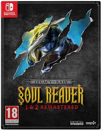 Aspyr Legacy of Kain: Soul Reaver 1 - 2 Remastered Deluxe Edition - Switch