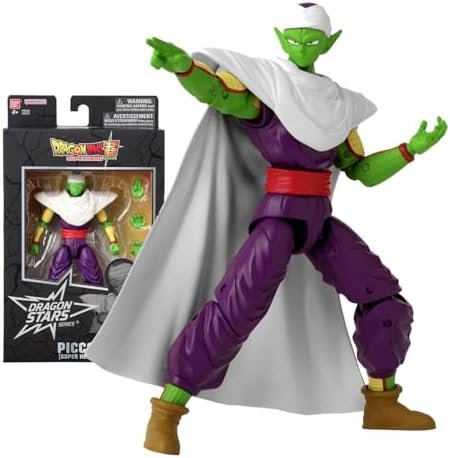 Bandai - Dragon Ball Super Super Hero - Figurine Dragon Star 17 cm - Piccolo - Licence Officielle Dragon Ball - Figurine articulée Piccolo - Jouet Enfant 4 Ans et + - 40721