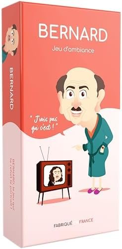 Bernard - Le Jeu Qui Te refait Le Portrait ! - Jeu de société - Jeu d'ambiance - À partir de 3 Joueurs - 300 Cartes - Fabriqué en France | Fous rires garantis