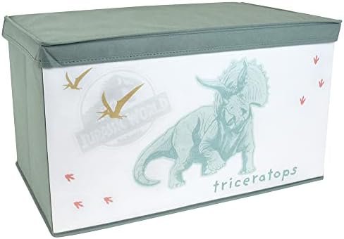 FUN HOUSE 713503 Jurassic World Dinosaure Coffre à Jouets Pliable 55,5 x 34,5 x 34 cm pour Enfant