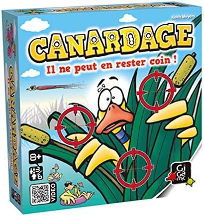 GIGAMIC- Jeu de Cartes-Canardage, 8 ans to 99 ans,GBCA