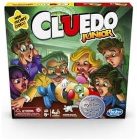 Hasbro Gaming Jeu de plateau Cluedo Junior, pour enfants, à partir de 5 ans, Le mystère du jouet cassé