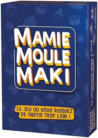 Mamie Moule Maki - Le Jeu de société où Vous risquez de partir trop Loin ! Petit bac revisité idéal pour Les soirées, Anniversaires, Vacances | Fous rires garantis !