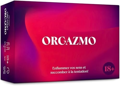 Oh Happy Games - Orgazmo - Le Jeu de Couple Ultime pour Enflammer la Passion - Jeu Couple, Jeu de société Adulte, Idée Cadeau Mariage ou Anniversaire, Cadeau Couple