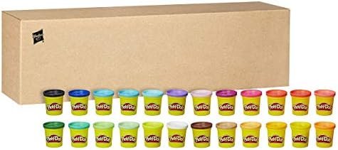 Play-Doh – 24 pots de Pate à Modeler de couleurs - 84 g chacun multicolor