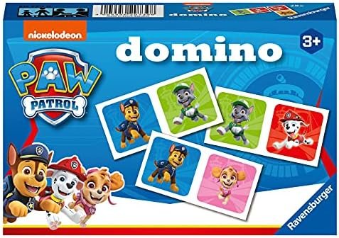 Ravensburger - Jeu Educatif - Domino - Pat'Patrouille - Un Premier Jeu éducatif mêlant Observation, Association et mémorisation - A partir de 3 Ans - 20739