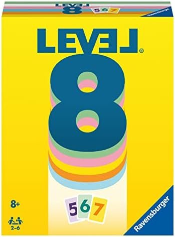 Ravensburger - Level 8 - Jeu de Cartes - Jeu de société pour Toute la Famille - Jeux de Combinaisons - De 2 à 6 Joueurs à partir de 8 Ans - Mixte - 20865 - (Multilingue - Français Inclus)