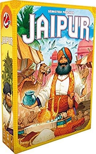 Space Cowboys Asmodee - Jaipur - Jeu de Cartes et Stratégie pour Enfants dès 10 Ans - Jeu de Marchandage - Devenez Le Marchand Attitré du Maharaja - pour 2 Joueurs - 30 Min - Version Française