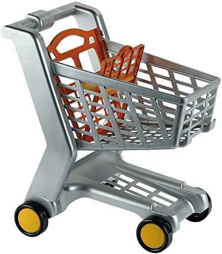 Theo Klein 9690 Chariot de supermarché I avec siège Rabattable pour poupée I Plastique de qualité supérieure I Jouet pour Enfants à partir de 2 Ans