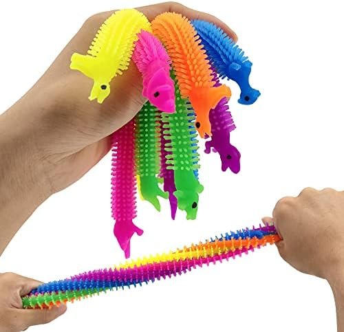 Zayin Jouet en Corde Extensible en - Jouet sensoriel Unique pour Les Enfants et Les Adultes avec ADD, TDAH, TOC ou autisme- (Dinosaure)