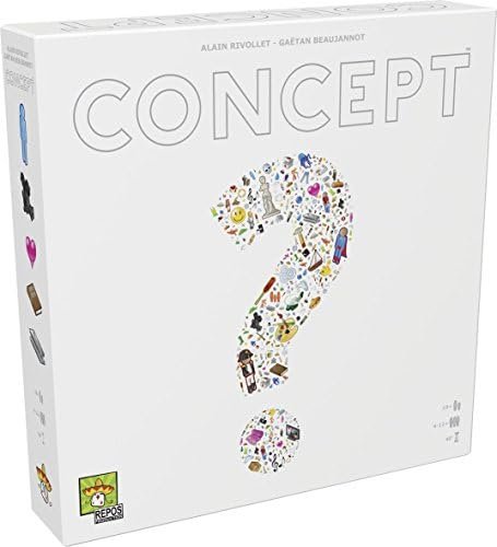 ASMODEE - Concept - UNbox Now - Jeu de Société Enfants dès 10 Ans - As d'or - Jeu d'Ambiance - Devinez des Mots sans Mimes ni Paroles - 4 à 12 Joueurs - 40 Min - en Français - Repos Production