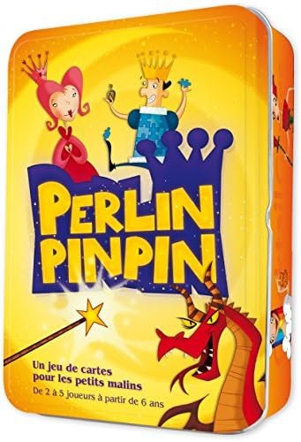 ASMODEE - PERLIN PINPIN - Jeu de Cartes pour Enfants dès 6 Ans - Réveillez Les 12 Princesses - Jeu de Réflexion et Mémoire pour Petits Malins - 2 à 5 Joueurs - 20 Min - en Français