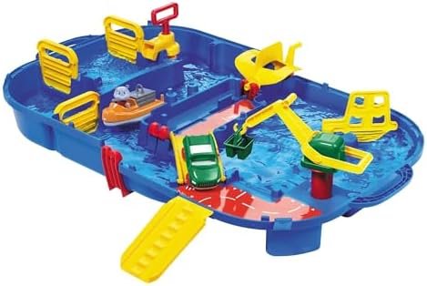 AquaPlay – LockBox - Circuit d'eau - Jeu Plein Air Transportable - 1 Bateau + 1 Figurine + Accessoires - 8700001516