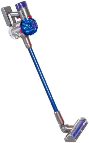 Aspirateur sans Fil Casdon Dyson | Jouet aspirateur interactif sous Licence Dyson pour Les Enfants dès 3 Ans | pour des Jeux Encore Plus réalistes !, Bleu