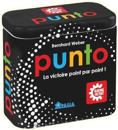 Atalia Game Factory Punto | Jeu de société stratégique | De 2 à 8 Joueurs | A partir de 7 Ans | 20 Minutes | Rapide et Malin