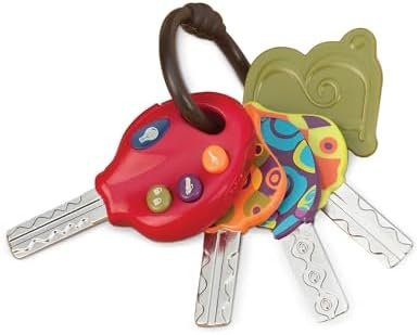 B. Toys - BX1941Z - Jouet De Premier Age - Luckeys - Tomato Multicolore