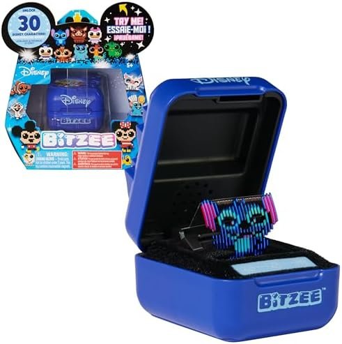 Bitzee Disney - Mon Animal Interactif Bitzee - Animal Digital 3D Que Vous Pouvez Vraiment Toucher - Boîtier Electronique 30 Compagnons Interactifs - Sons Réactions Et Jeux - Jeu pour Enfant 5 et +