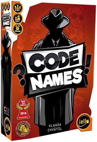 CODENAMES – Le jeu culte de déduction 🕵️♂️ Plébiscité par des milliers de joueurs ! Trouvez les bons mots et évitez l’assassin – Jeu de société addictif en équipe pour des soirées inoubliables - VF