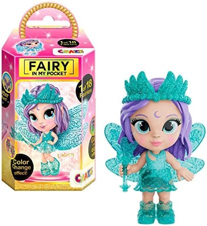 CRAZE Fairy in My Pocket Figurine fée à Collectionner Jouet fée Volante Mini Poupée Fille Figurines pour Enfants
