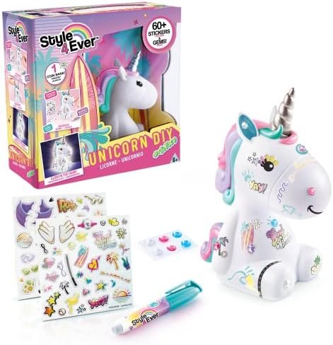 Canal Toys OFG 106 Style For EVER - Personnage licorne à customiser - Licorne DIY, Blanc