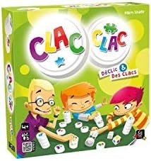 GIGAMIC - AMCLA - Jeu de réflexe - 4 ans to 99 ans- Clac Clac