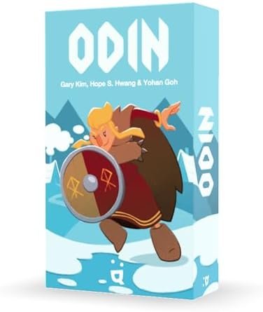 Helvetiq - Odin - Jeu De Cartes Inspirées des Vikings - Créez Les Meilleurs Combinaisons avec Vos Cartes pour Gagner - De 2 à 6 Joueurs - A partir de 7 Ans - 99388, White
