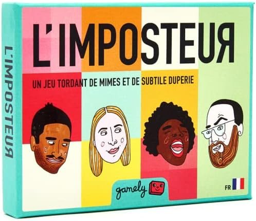L’Imposteur : Le Jeu de Poche tordant de mimes, de Bluff et de Suspicion où Fous rires et créativité sont au Rendez-Vous.