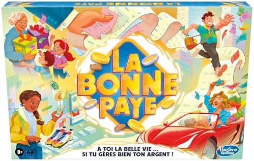 La Bonne Paye, Jeu de Société Familial Amusant, Apprentissage de la Gestion de l’Argent, pour Enfants dès 8 Ans et Les Fans de Jeux Stratégique, 2 à 6 Joueurs