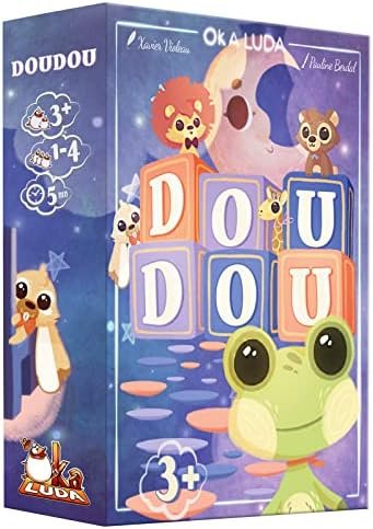 Oka Luda - Doudou - Un Jeu coopératif pour Les touts-Petits - Jeu de société de logique et de déduction - Dès 3 Ans - De 1 à 4 Joueurs.
