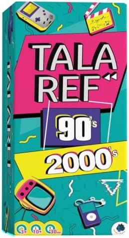 PANDOR GAMES TALAREF - Jeu de Quiz / Culture Générale / Questions / Ambiance - Années 90-2000 - Version Française