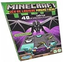 Ravensburger - Jeux de logique magnétique - Thinkfun - Minecraft - 40 défis - 1 Joueur à partir de 8 Ans - Version Voyage - 76419 - Version française