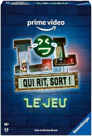 Ravensburger - LOL : Qui rit, Sort ! - Jeu d'ambiance - en Famille ou Entre Amis - de 3 à 8 Joueurs - à partir de 14 Ans - Mixte - 27587 - Version française