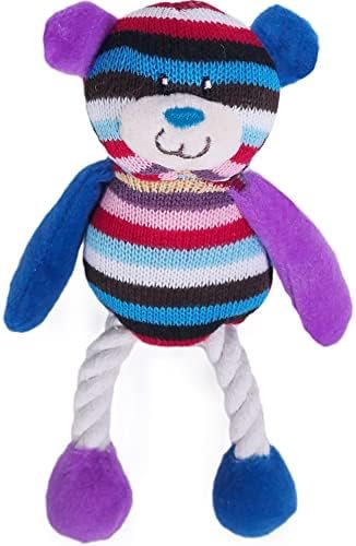 Rosewood Nounours Nicou Jouet en Peluche et Corde pour Chiens