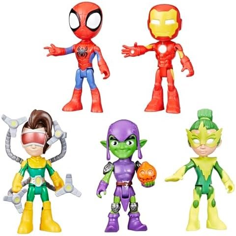 Spidey and His Amazing Friends Hasbro Marvel- Variété N Foes PK, F94865L1