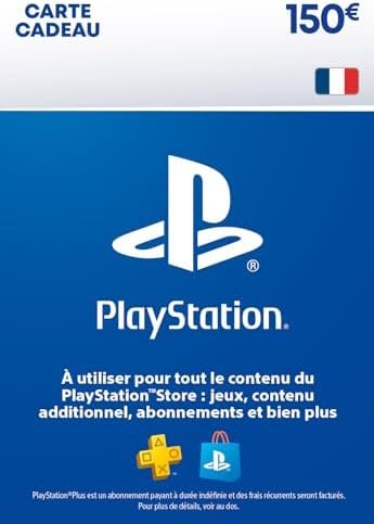 150€ Carte Cadeau PlayStation | Compte PSN français uniquement [Code par Email]