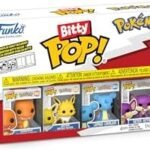 Funko Bitty Pop! Pokemon - Charmander - 4 Packet A Mystery Mini Figurine in Surprise - 2.2 cm Collectable - Stackable Shelf Included