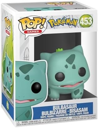 Funko Pop! Games: Pokemon - Bulbasaur - Bulbasaur - Collectable Vinyl Figure - Gift Idea - Official Products - Toys for Children and Adults - Video Games Fans