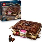 LEGO Harry Potter The Monstrous Book of Monsters - Interactive Game with Retrofriction Function & Snapping Jaws - Neville Minifigure - Gift for Boys, Girls & Fans from 9 Years Old 76449