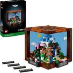LEGO Minecraft The Workbench - Adult Building Set - Model with 8 Characters Including Steve, Alex & Mobs - DIY Gaming Room Decoration - Video Game Fan Gift 21265