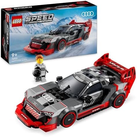 LEGO Speed Champions Audi S1 e-Tron Quattro Racing Car Toy, Building Set for Children, Gift Idea for Boys and Girls from 9 Years, Autonomous Play, Room Decor 76921