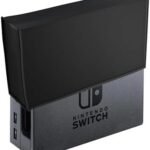 Nintendo Switch 2 Console Cover Anti-Scratch Thick Fabric Precise Cut Dust Protection Easy Access Cable Port Black