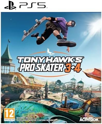 PlayStation – Tony Hawk’s Pro Skater 3 + 4 - PS5 (Disque)