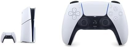 Playstation 5 Standard Slim + Manette DualSense Blanche