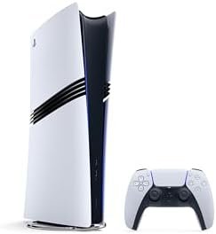 Playstation Sony, 5, PS5 Edition Pro 2TB, avec 1 Manette Sans Fil DualSense, Couleur : Blanche
