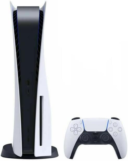 Playtation 5 Disc Version PS.5 Console - 4K-TV Gaming, 16GB GDDR6, 8K Sortie, W-Fi 6. Ultra-High Speed 825-GB SSD - U Deal