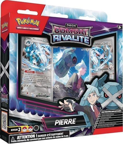 Pokémon: Baraja Battle of Rivales Máximo by TCG Pokémon (1 Baraja of 60 Cards Lista Para Jugar)