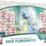 Pokémon: Pokémon TCG's Premium Flourishing Waters Collection (4 Glossy Promo Cards, 1 Large Glossy Card and 12 Boosters)