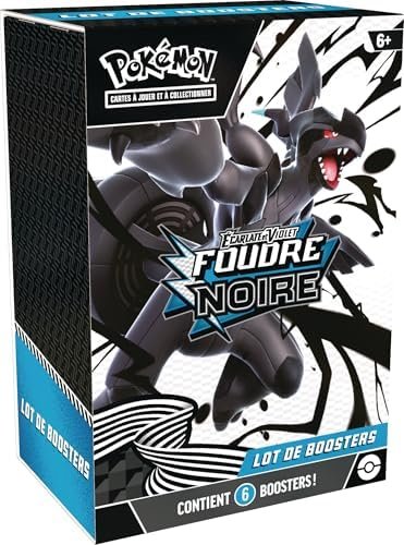 Pokémon : Scarlet & Purple Booster Pack - Black Lightning (6 Boosters) from TCG Pokémon