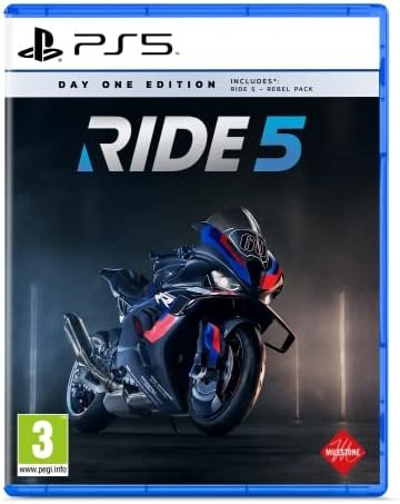 Ride 5 - Rebel Edition (PlayStation 5) - Includes Amazon exclusive Rebel DLC