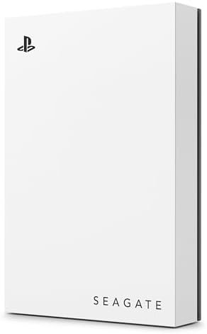 Seagate Game Drive for PS4/PS5 2TB, External Hard Drive, 2.5 Inches, USB 3.0, Officially Licensed, Blue LED Lighting, INCL. 2 Weeks Playstation+ (STLV2000202)